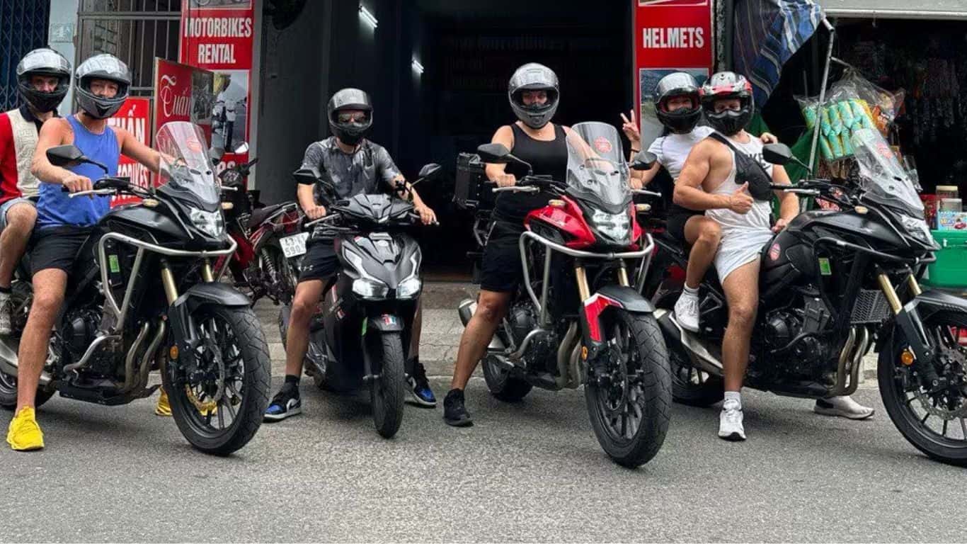 Minh Tu Rental provides motorbikes for rent in Phan Thiet